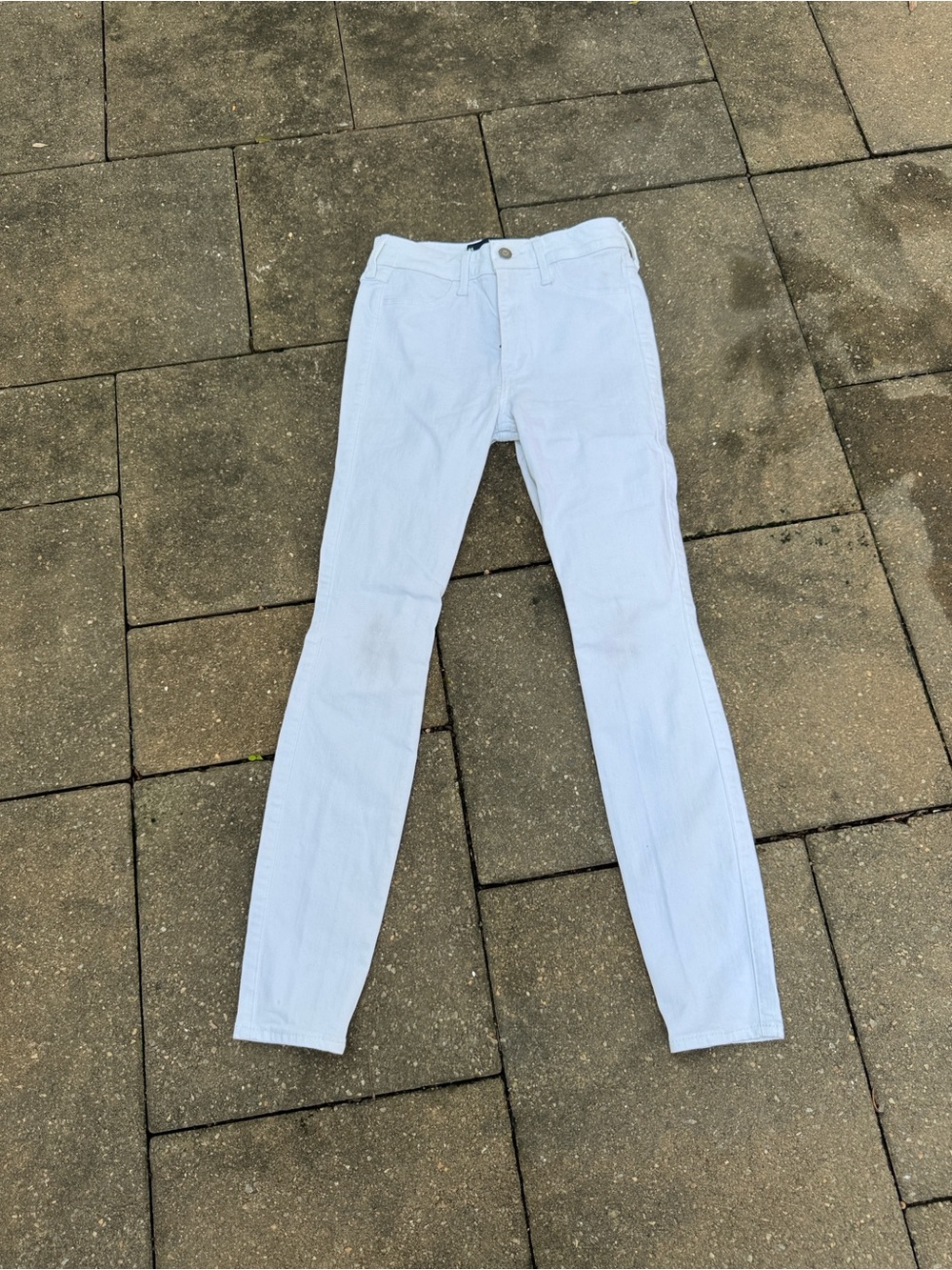 White Womens Skinny Jeans